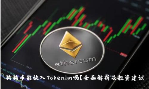 狗狗币能放入Tokenim吗？全面解析及投资建议