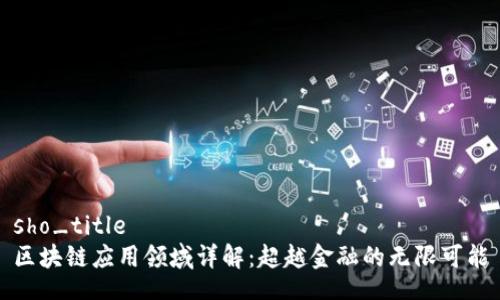sho_title
区块链应用领域详解：超越金融的无限可能